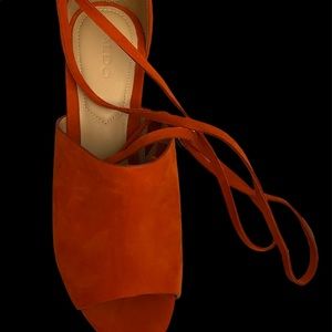 Sexy! Women’s Aldo Ankle Lace Up Heels — Size 7.5